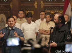 Prabowo Subianto Ungkap Isi Perbincangan dengan Surya Paloh