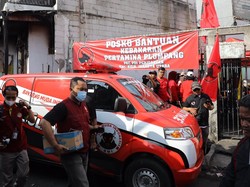 BMI Beri Bantuan Sembako-Obat ke Korban Kebakaran Depo Plumpang