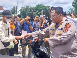 Ojol di Bogor Senang, Motor yang Baru Dibelinya lalu Dicuri Kembali Lagi