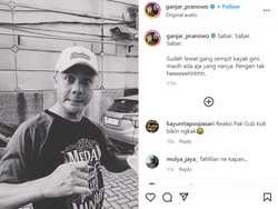 Geregetan Ganjar Ditanya soal MU Digulung Liverpool 7-0: Sabar...sabar...