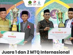 Masya Allah! Dua Hafidz Indonesia Sabet Juara MTQ Internasional 2023 di Thailand