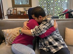 Usai Cerai, Indra Bekti dan Aldila Jelita Masih Lebaran Bersama