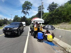 Jembatan Cireki Sumedang Siap Sambut Pemudik di Zona Rawan Ambles