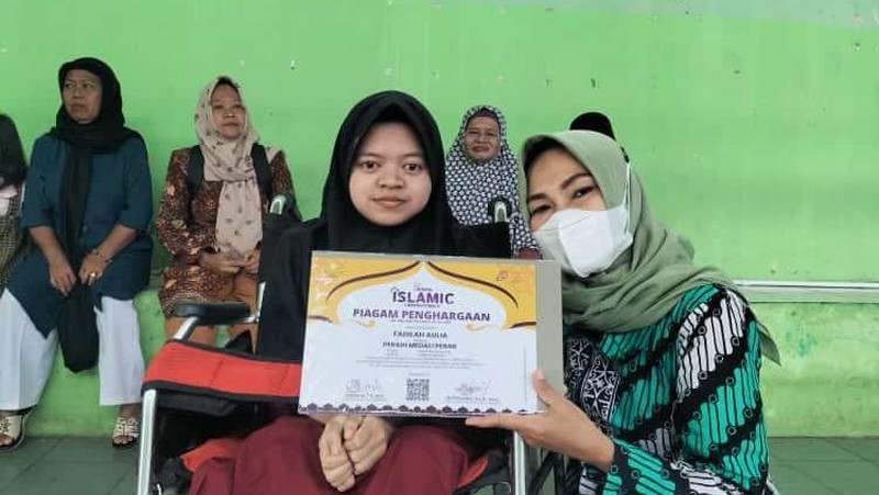 Kabar Bahagia, Fadilah Siswa Disabilitas Terus Raih Prestasi