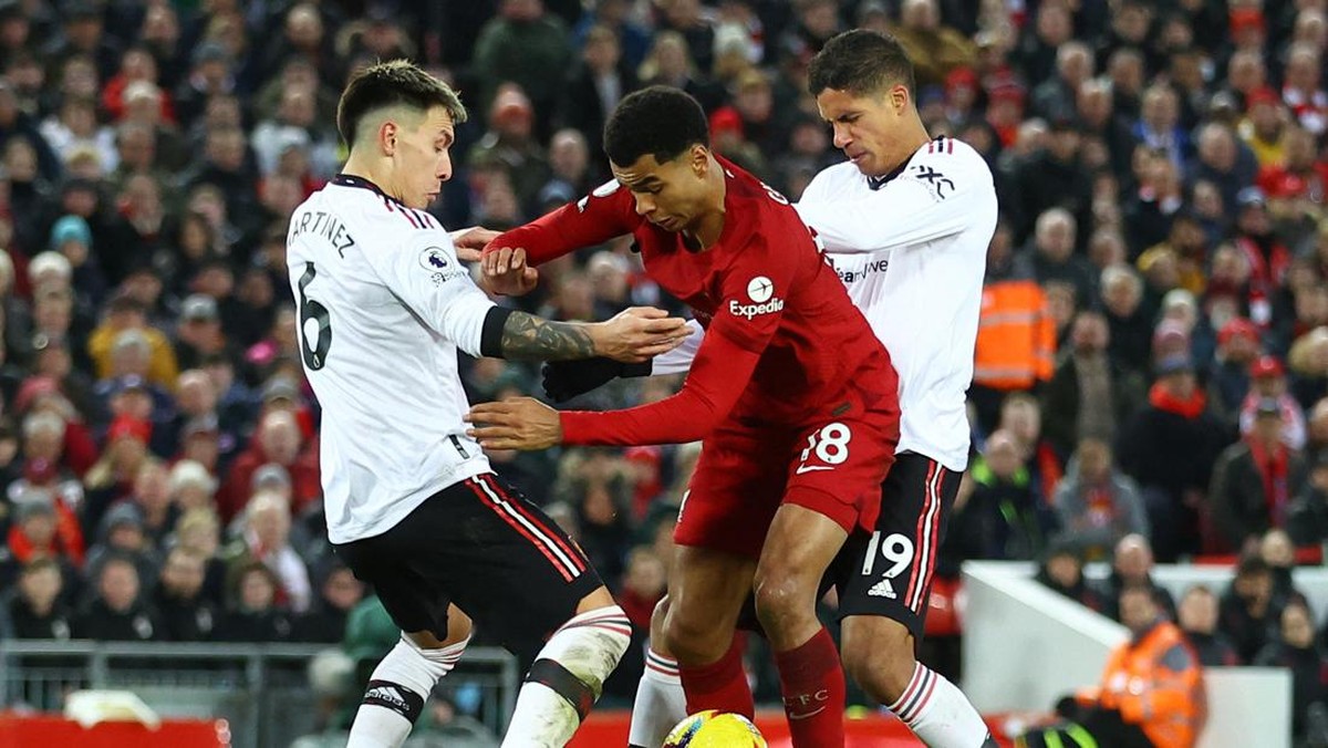 Liverpool habisi Manchester United 7-0. (Foto: REUTERS/CARL RECINE)