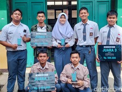 Hebring euy! 7 Siswa Cimahi Panen Prestasi di Surabaya