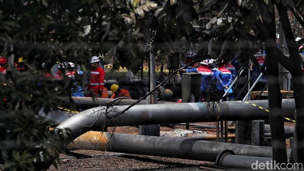 Penampakan Pipa Depo Pertamina Plumpang yang Diduga Sumber Kebakaran
