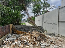 Jalan yang Ditembok Pensiunan TNI di Medan Milik Umum