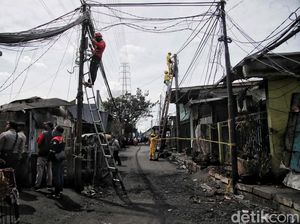 Perbaikan Fasilitas Umum Pascakebakaran Plumpang Terus Dikebut