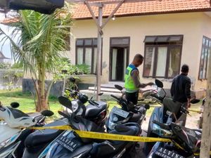 8 Sepeda Motor Diamankan Polres Klungkung, Pelat Nopol Diganti Nama