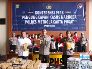 Polres Jakpus Bongkar Peredaran 1,65 Kg Susu Ganja Berbentuk Serbuk Polres Jakpus Bongkar Peredaran 1,65 Kg Susu Ganja Berbentuk Serbuk