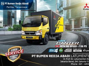 Mitsubishi Canter 74 HDS Hadirkan Tenaga Maksimal & Daya Angkut Besar