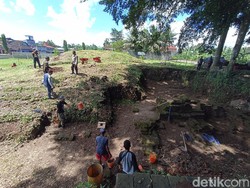 Arkeolog Kembali Ekskavasi Candi Gedog Kota Blitar, Fokus Bangunan Pagar