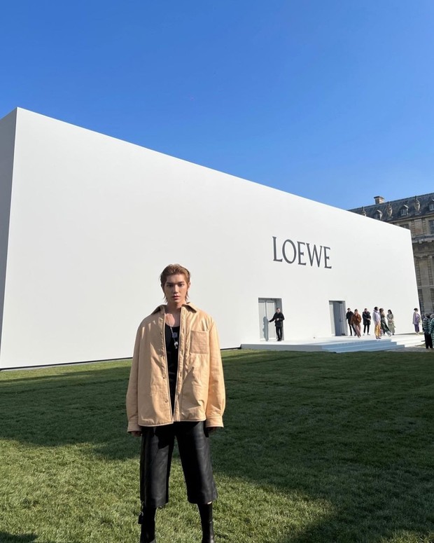 Foto: instagram.com/taeoxo_nct Taeyong NCT di show Loewe/