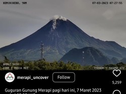 Merapi Gugurkan Lava Pijar Pagi Tadi, Ini Penjelasan BPPTKG