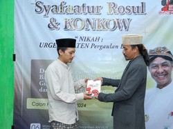 Pendukung Ganjar Pranowo Gelar Pelatihan Tata Cara Ijab Kabul untuk Santri