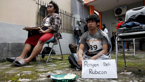 Kocak! Begini Ekspresi Peserta Saat Ikut Lomba Melamun di Solo