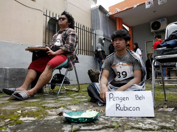 Kocak! Begini Ekspresi Peserta Saat Ikut Lomba Melamun di Solo