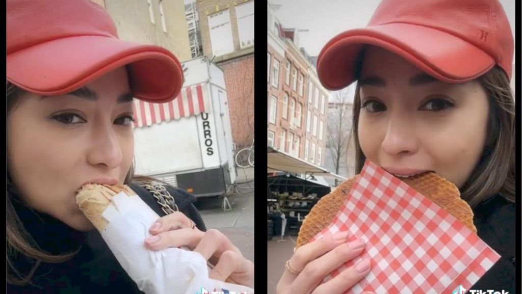 Nikita Willy Puas Jajan di Albert Cuyp Market Amsterdam, Ini Menunya! Nikita Willy Puas Jajan di Albert Cuyp Market Amsterdam, Ini Menunya!