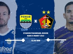 Susunan Pemain Persib Vs Persik: Kembalinya Duet David dan Ciro