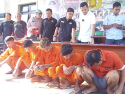 Polres Gianyar Ungkap 3 Kasus Curanmor dalam Dua Pekan!