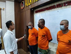 Tampang 3 Pengeroyok Anggota TNI di Deli Serdang