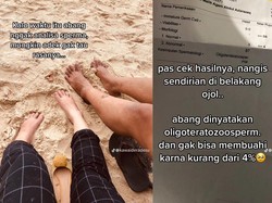 Viral Perjuangan Pasutri Punya Momongan saat Suami Idap Kelainan Sperma