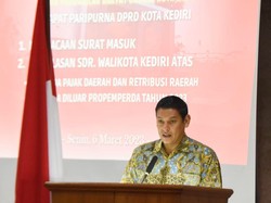 Rapat Bareng DPRD, Walkot Kediri Jelaskan Raperda Pajak & Retribusi