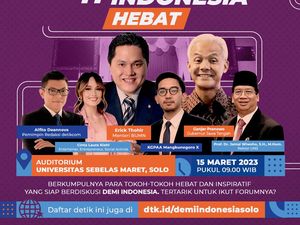 Ganjar, Erick Thohir hingga Cinta Laura Berbagi Inspirasi di #DemiIndonesia UNS