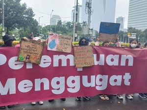 Hari Perempuan Internasional, Massa Demo Tuntut Keadilan-Lawan Patriarki