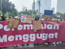 Hari Perempuan Internasional, Massa Demo Tuntut Keadilan-Lawan Patriarki