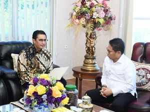 Fadel Muhammad-Pj Gubernur Gorontalo Bahas Kawasan Pangan Nasional