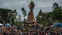 Harum Semerbak Festival Durian di Jombang