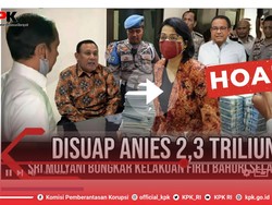 Isu Anies Suap Firli Rp 2,3 T Tutupi Kasus Formula E, KPK Pastikan Hoax