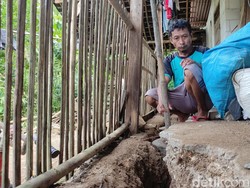 Tanah Gerak Landa Permukiman di Pacitan, Puluhan Warga Mengungsi