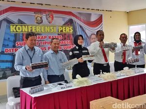 Polisi Sita 9.430 Bungkus Rokok Ilegal asal Jatim di Sumsel