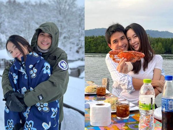 10 Potret Nong Poy dan Suami Sebelum Nikah, Bucin Banget!