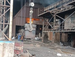 Dentuman Getarkan Rumah di Gresik Berasal dari Tungku PT Raksa Jaya Perkasa