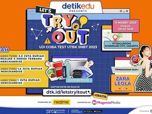 Hari Terakhir Daftar Try Out Gratis Masuk PTN di detikEdu Berhadiah HP Terbaru! Hari Terakhir Daftar Try Out Gratis Masuk PTN di detikEdu Berhadiah HP Terbaru!
