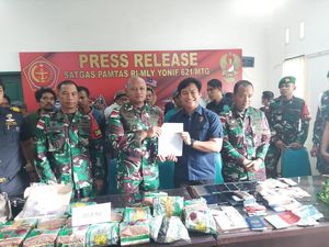 Kurir Hendak Selundupkan Sabu 20,8 Kg di Perbatasan RI-Malaysia Ditangkap