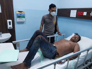 Polisi Dianiaya Pemilik Billiar Pakai Senjata Tajam