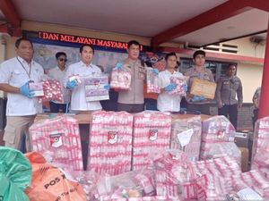 2 Kepala Cabang PT Pos Indonesia di Kaltara Dibekuk Terkait Kosmetik Ilegal