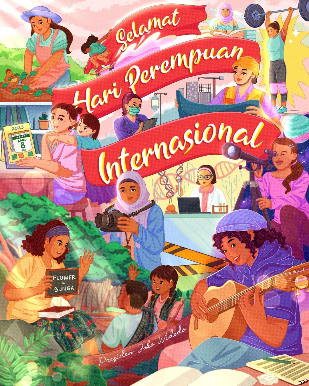 Postingan Instagram Jokowi