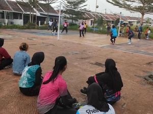 Relawan Ganjar Gandeng Karang Taruna Gelar Lomba Voli Putri