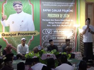 Relawan Ganjar di Mojokerto Gelar Doa Bersama di Malam Nisfu Syakban