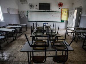 Sekolah di Palestina Kosong Imbas Guru Mogok Kerja