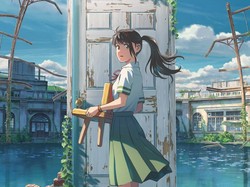 Sinopsis Film Suzume no Tojimari, Misi Menutup Pintu Bencana