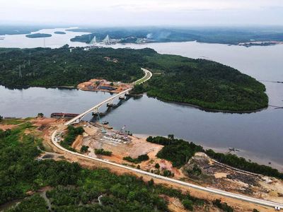 Mengintip Proyek IKN Nusantara dari Udara