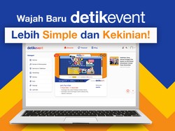 Wajah Baru detikEvent, Lebih Simple dan Kekinian!