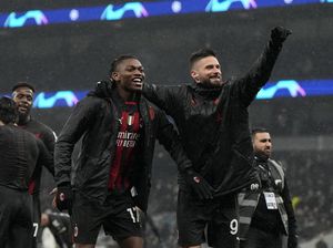 11 Tahun Penantian, Akhirnya AC Milan Lolos ke Perempatfinal Liga Champions